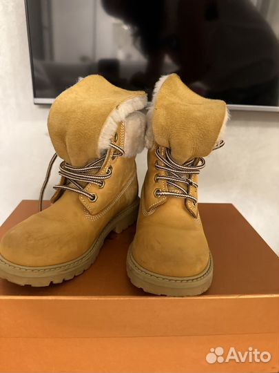 Ботики (аля Timberland )