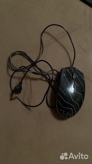 Игровая мышь проводная с подсветкой