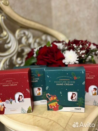 Набор кремов для рук moisture hand cream/limited e