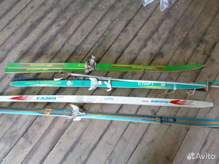 Лыжи, Садко,пластик, новые