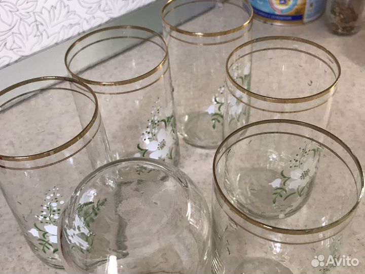 Стаканы для сока и коктейлей-2 вида