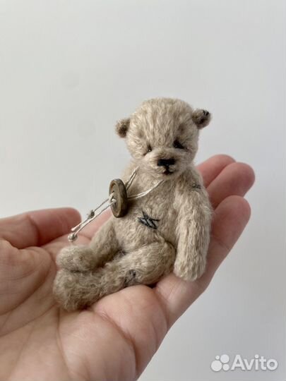 Вязаный мишка Тедди Кроха