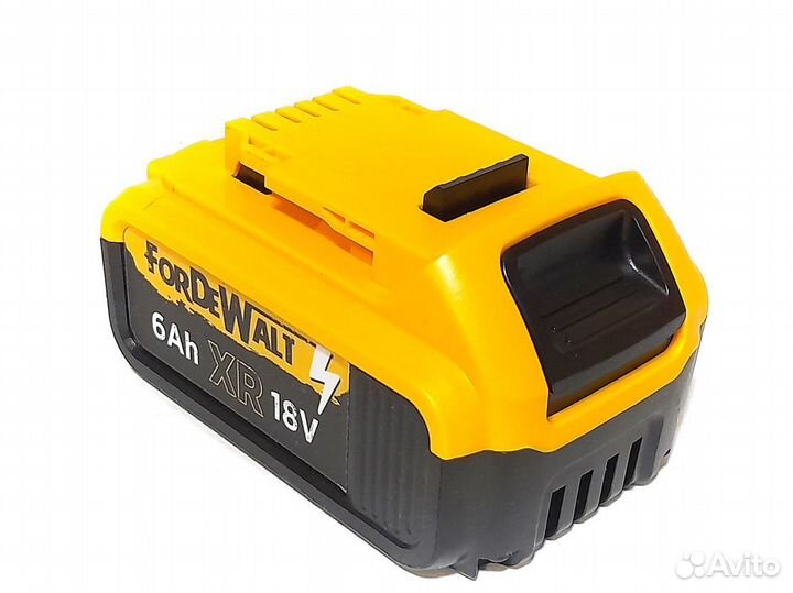 Аккумулятор для 18V инструмента Dewalt 6 Ah