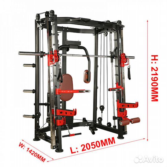 Силовая станция на базе Машины Смита Apex Intense