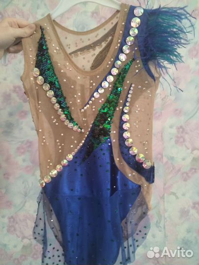 Купальник для художественной гимнастики, 118-130