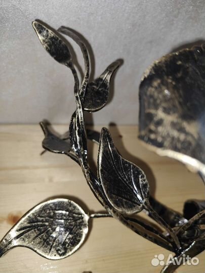 Подсвечник Листья