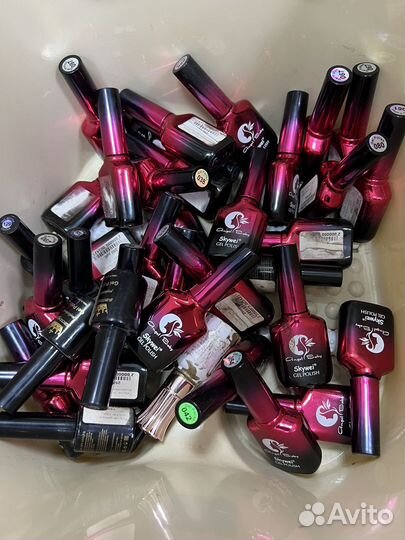 Гель лак цветной