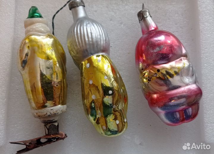 Елочные игрушки СССР