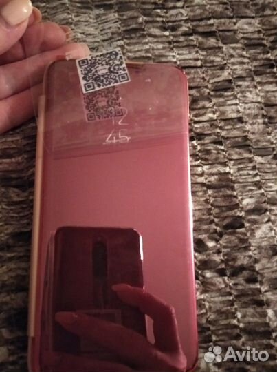 Чехол на ксиоми редми7 новый розовый