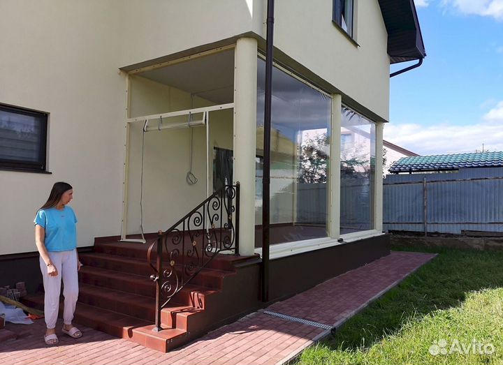 Мягкие окна под ключ