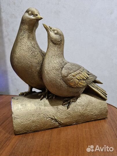 Статуэтка голуби, русалка, сова,филин