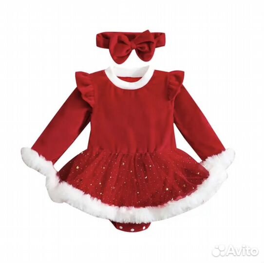 Платье боди для девочки