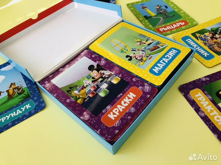 Крутые развивающие карточки для малышей Clever