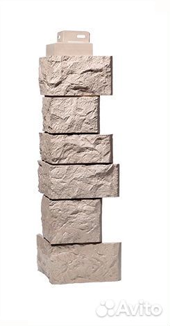 Фасадные панели Fineber стандарт Камень дикий песо