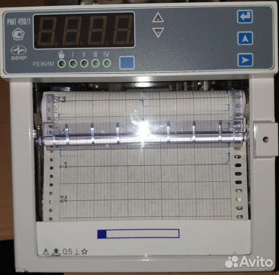 Регистратор промышленный трёхканальный рмт-49DM/3