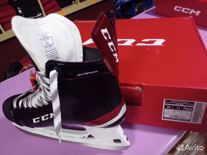 Коньки хоккейные CCM jetspeed FT475 Sr 11