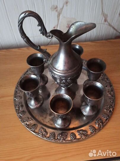 Графин с рюмками СССР