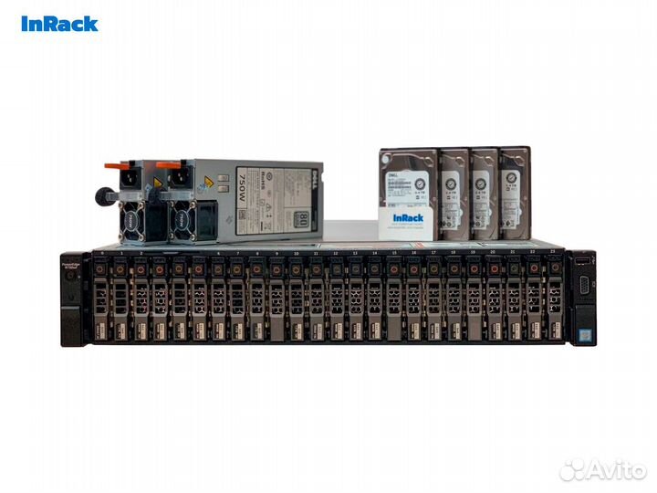 Сервер Dell R730xd 24SFF 2x E5-2690v4 384GB