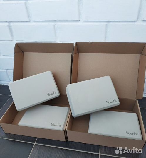 Блоки / опорные кубики для йоги и растяжки