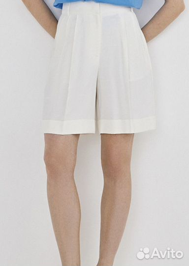 Шорты широкие с отворотами