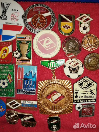 Значки спартак