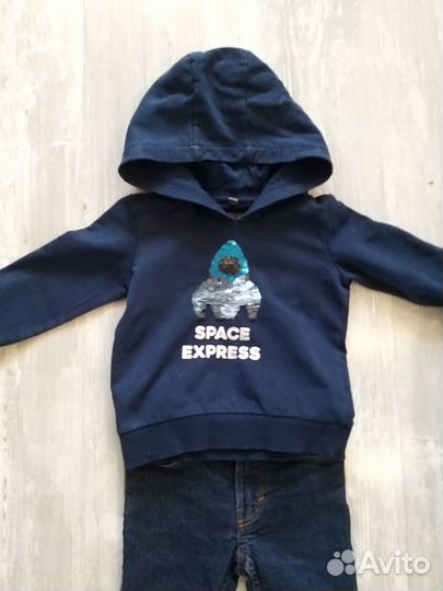 Вещи на мальчика пакетом 1-2,5 года