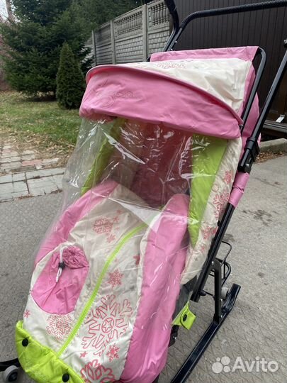 Санки коляска