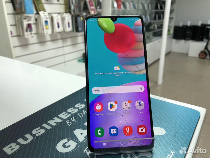 Смартфон Samsung Galaxy A41 64 гб (Трещина)