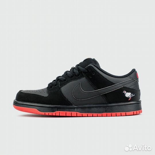 Кроссовки Nike Dunk Low Black Red