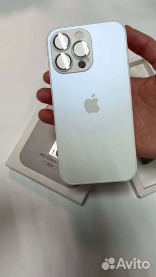 Чехол стекло iPhone 14 pro max AG-Glass MagSafe