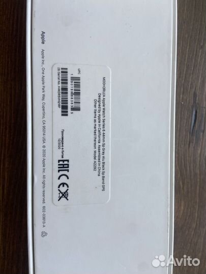 Apple watch series 6 44mm