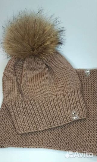 Шапка и снуд новые