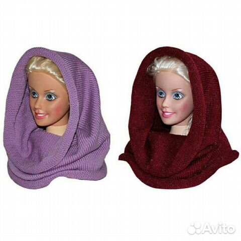 Новый снуд, шарф-труба, шарф-хомут, круговой шарф