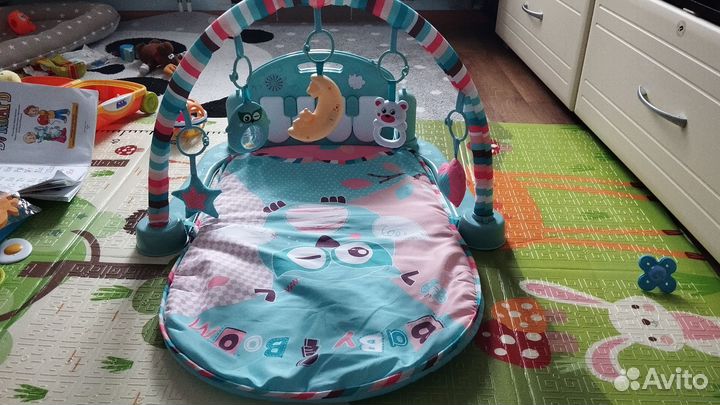 Детский музыкальный коврик Пианино