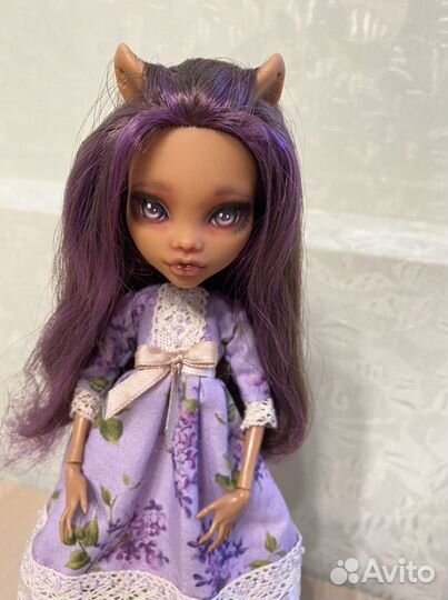 Monster high ooak Клодин Вульф