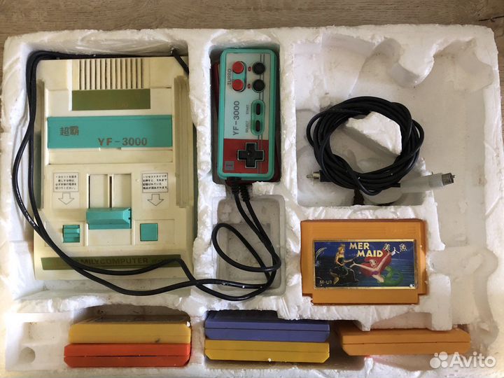 Игровая приставка dendy (денди) + 6 картирджей