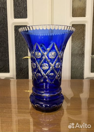Ваза цветное стекло