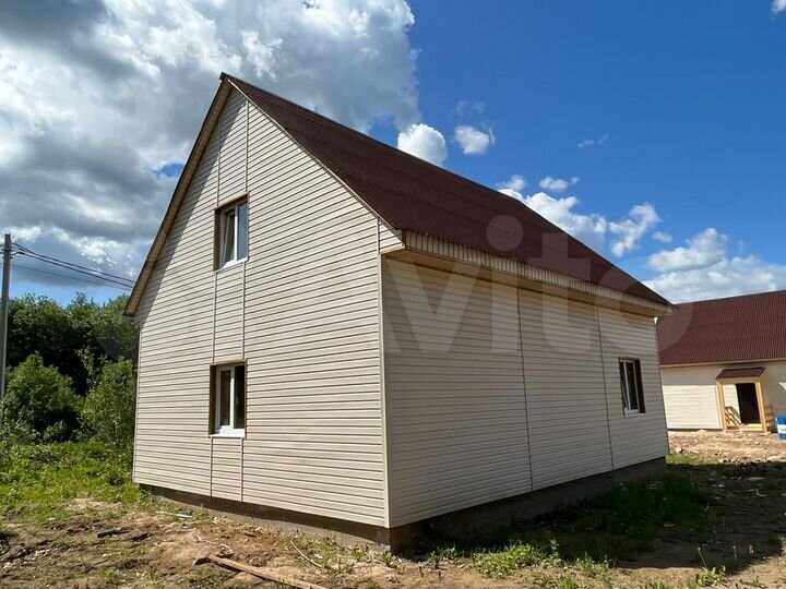 Дом 62 м² на участке 6 сот.