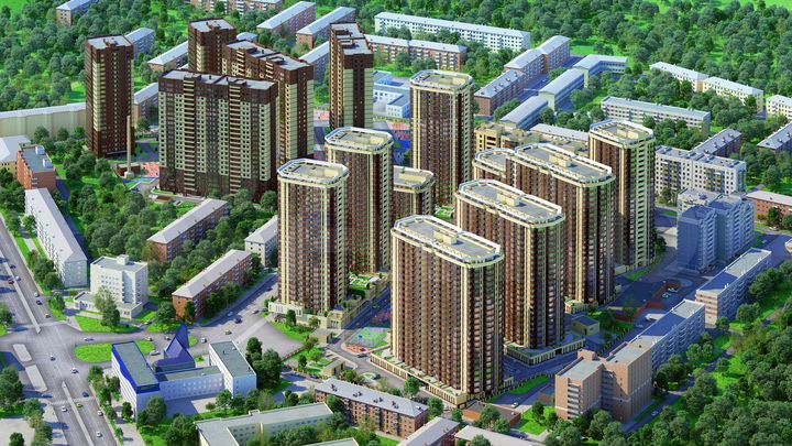 3-к. квартира, 76,8 м², 3/26 эт.