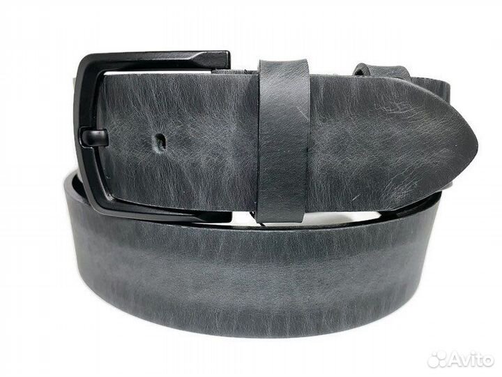 Ремень мужской кожаный Премиум 2043