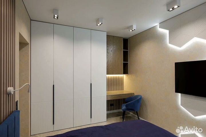 Шкаф распашной в стиле IKEA