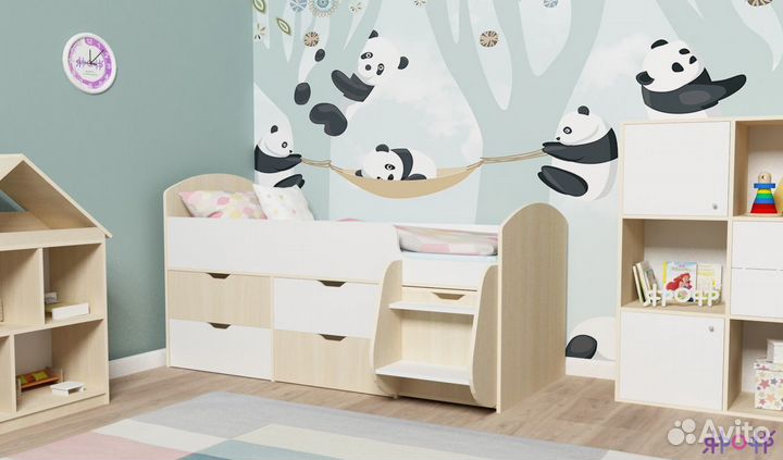 Детская кровать Малыш 7 Ярофф