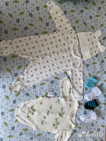 Вещи на выписку для новорожденных