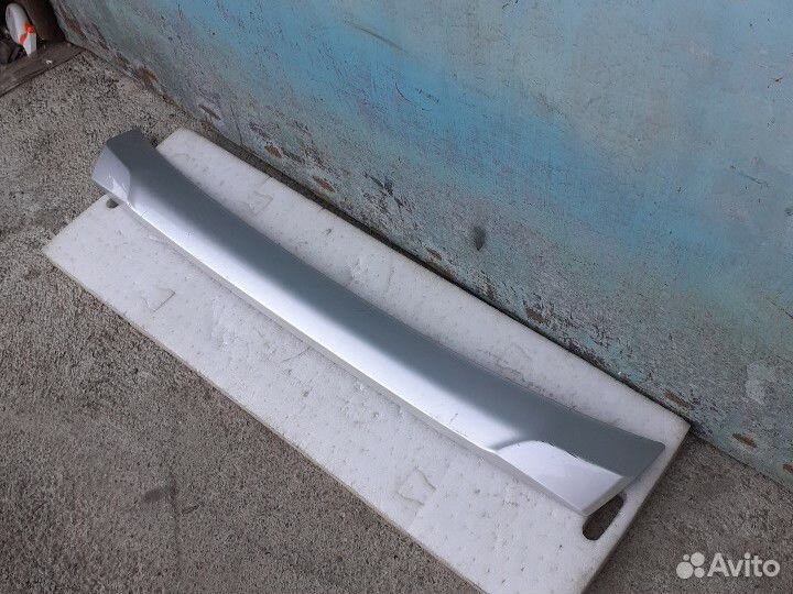 Накладка заднего бампера Mitsubishi Outlander 3