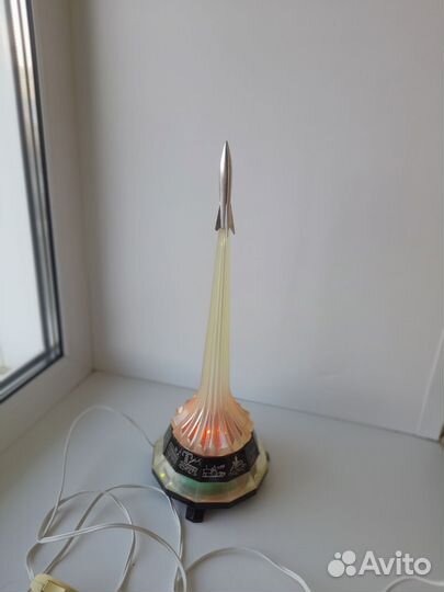 Светильник ночник СССР Ракета