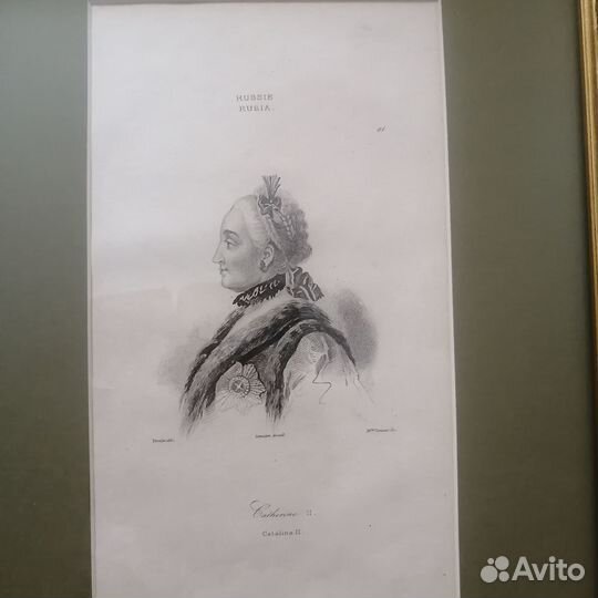 Старинная гравюра