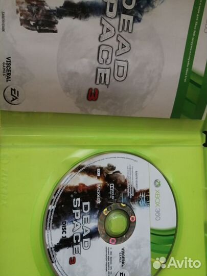 Игра Dead Space 3 + Advanture кинект xbox 360