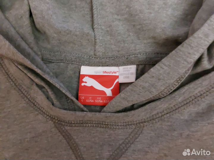 Лонгслив с капюшоном Puma новый