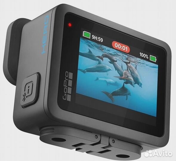 Экшн-камера GoPro hero 1xcmos 12Mpix черный