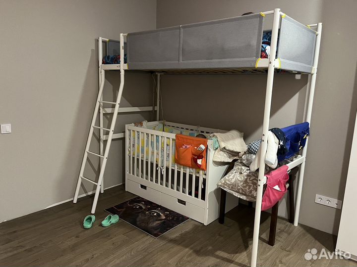 Кровать чердак икеа (витвал)